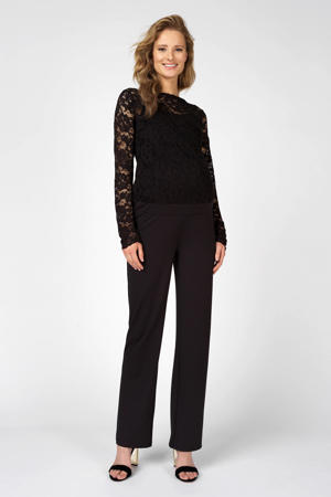 zwangerschapsjumpsuit zwart