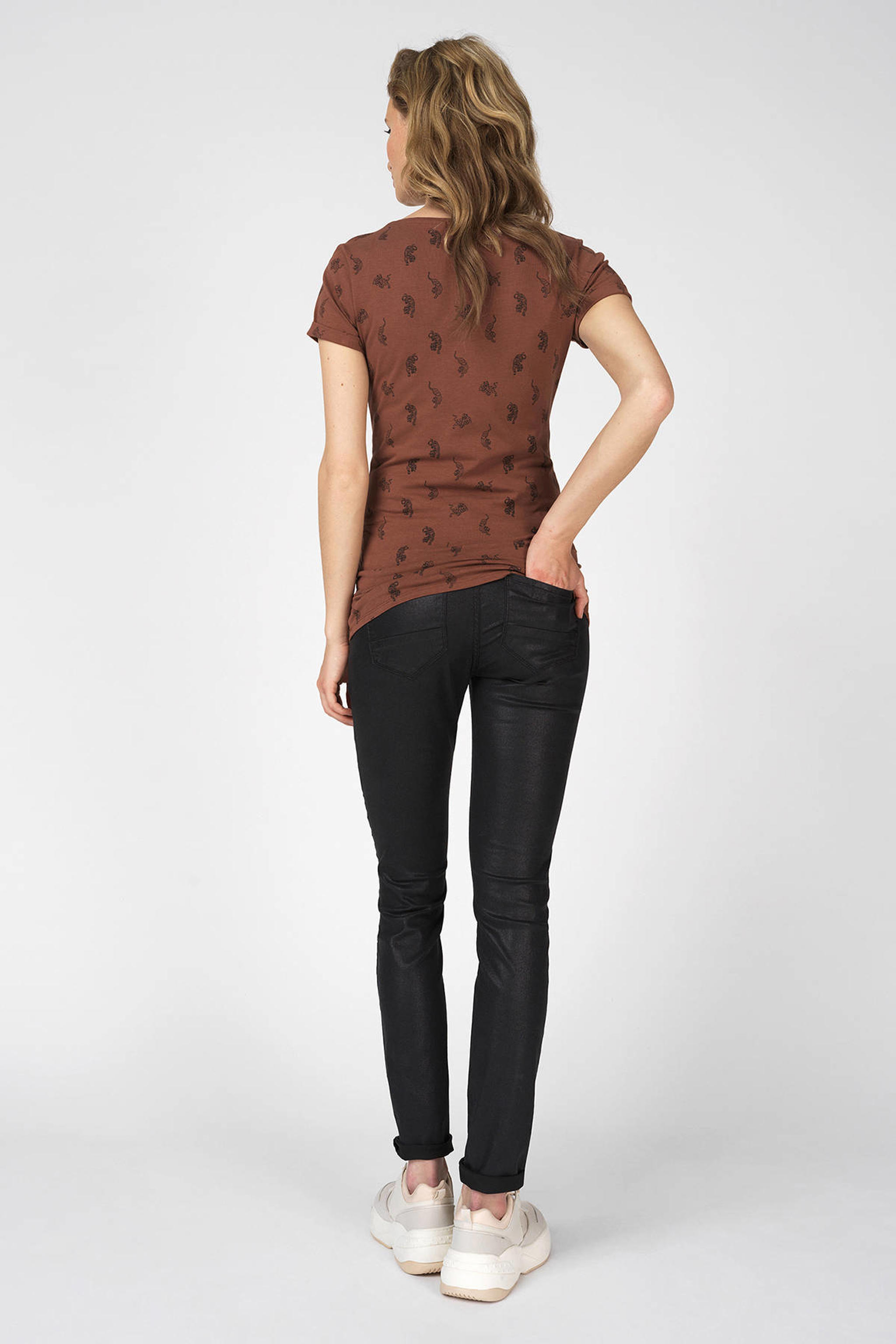 Zwangerschapsshirt - BLAUW - 22.00