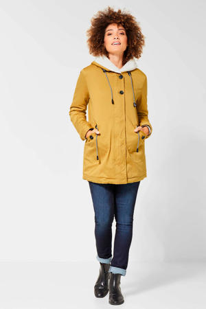 winterjas geel