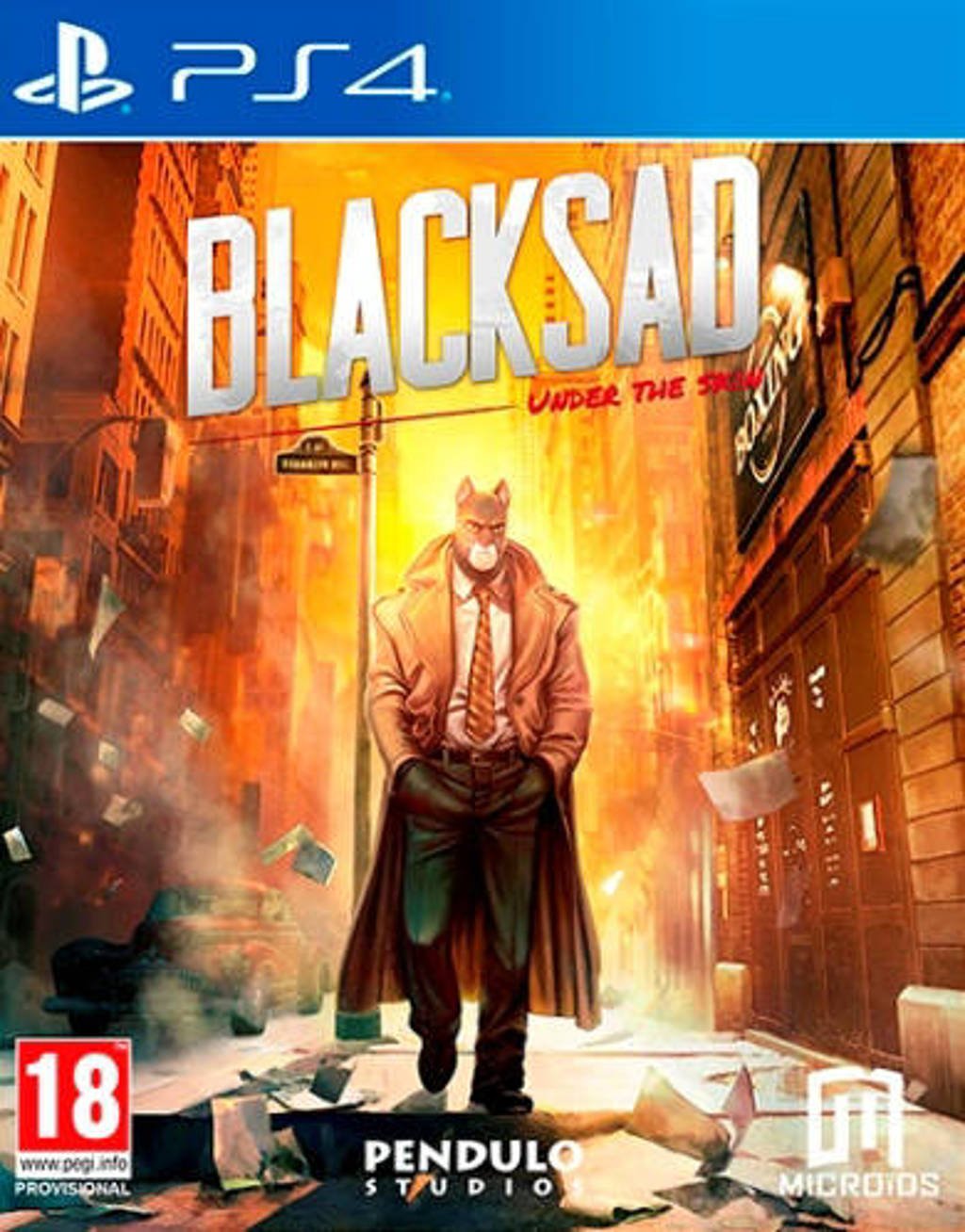 Blacksad - Under the skin (Limited edition) (PlayStation 4)