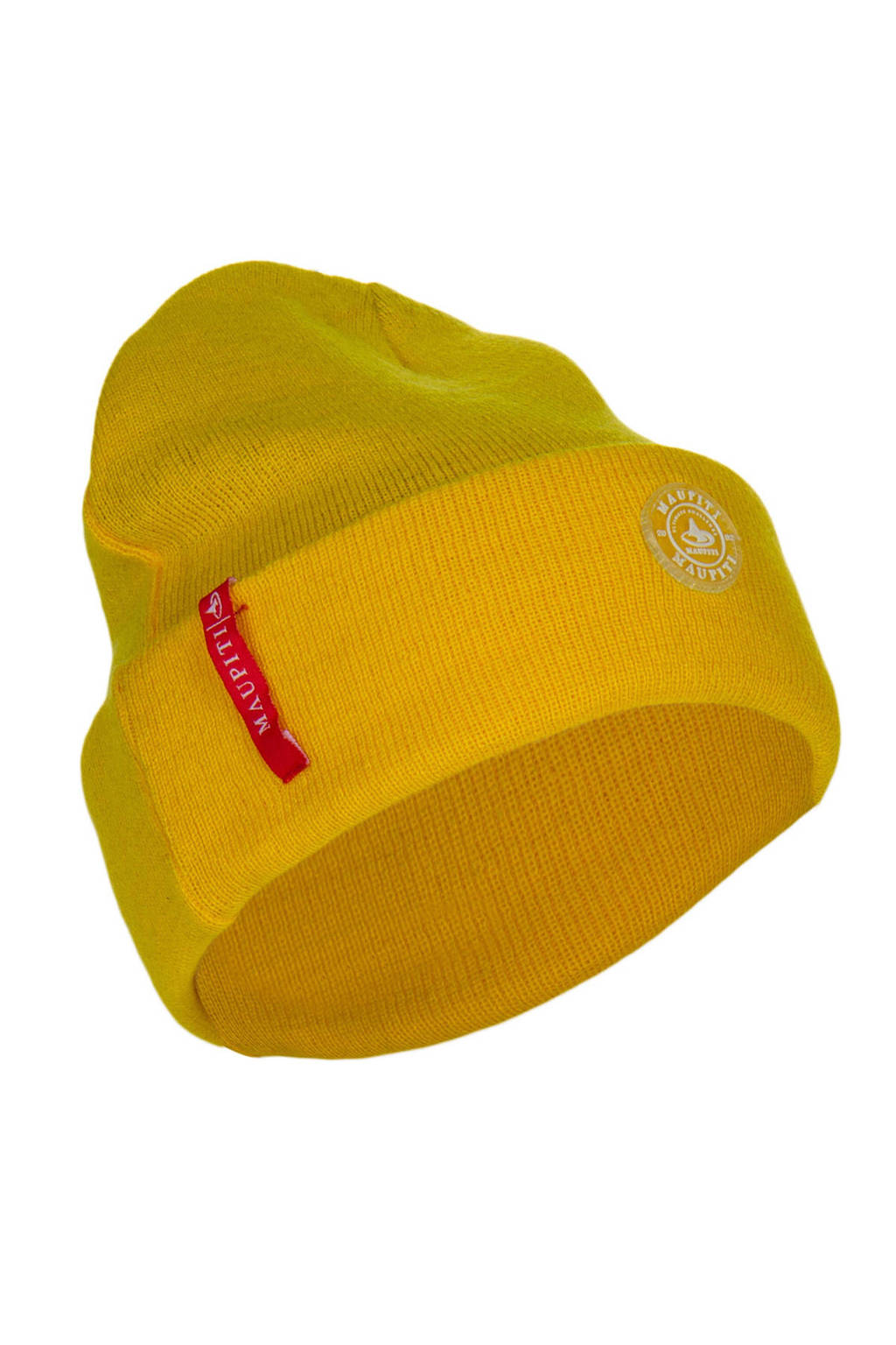 Maupiti muts beanie geel, Geel