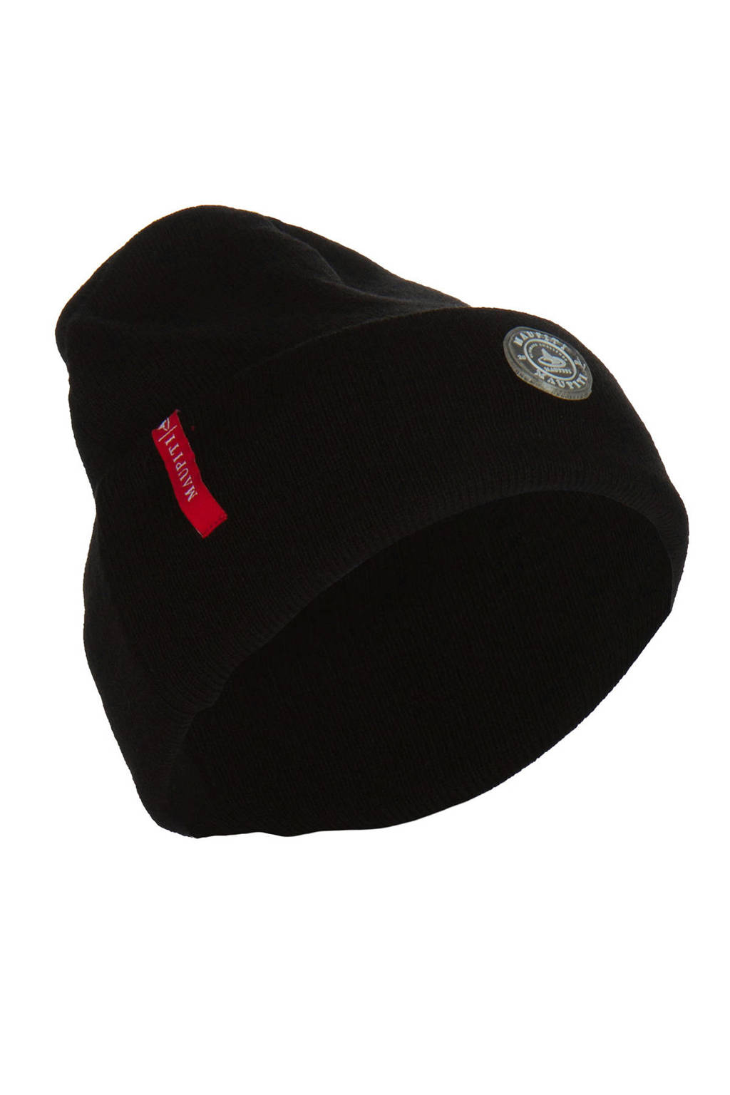 Maupiti muts beanie zwart, Zwart