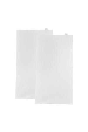 katoenen molton bedzeil 40x50 cm (set van 2)