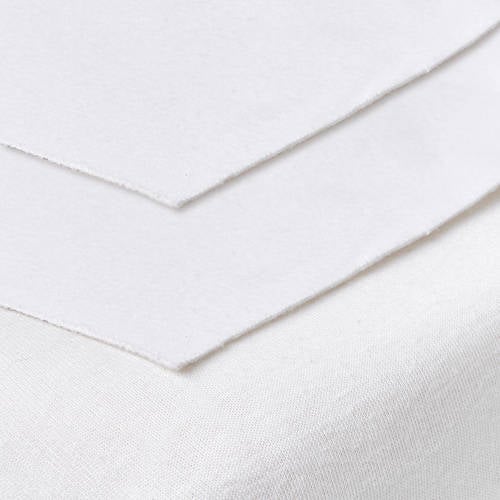 Meyco katoenen molton bedzeil 50x90 cm (set van 2) afbeelding