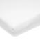 Meyco katoenen molton stretch hoeslaken 50x90 cm wit