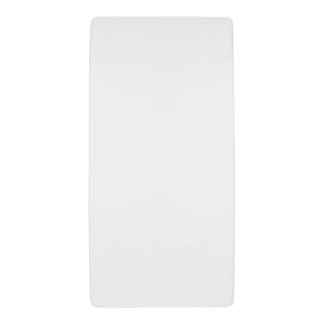 katoenen molton stretch hoeslaken 50x90 cm wit