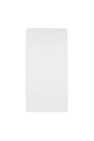katoenen molton stretch hoeslaken 50x90 cm wit