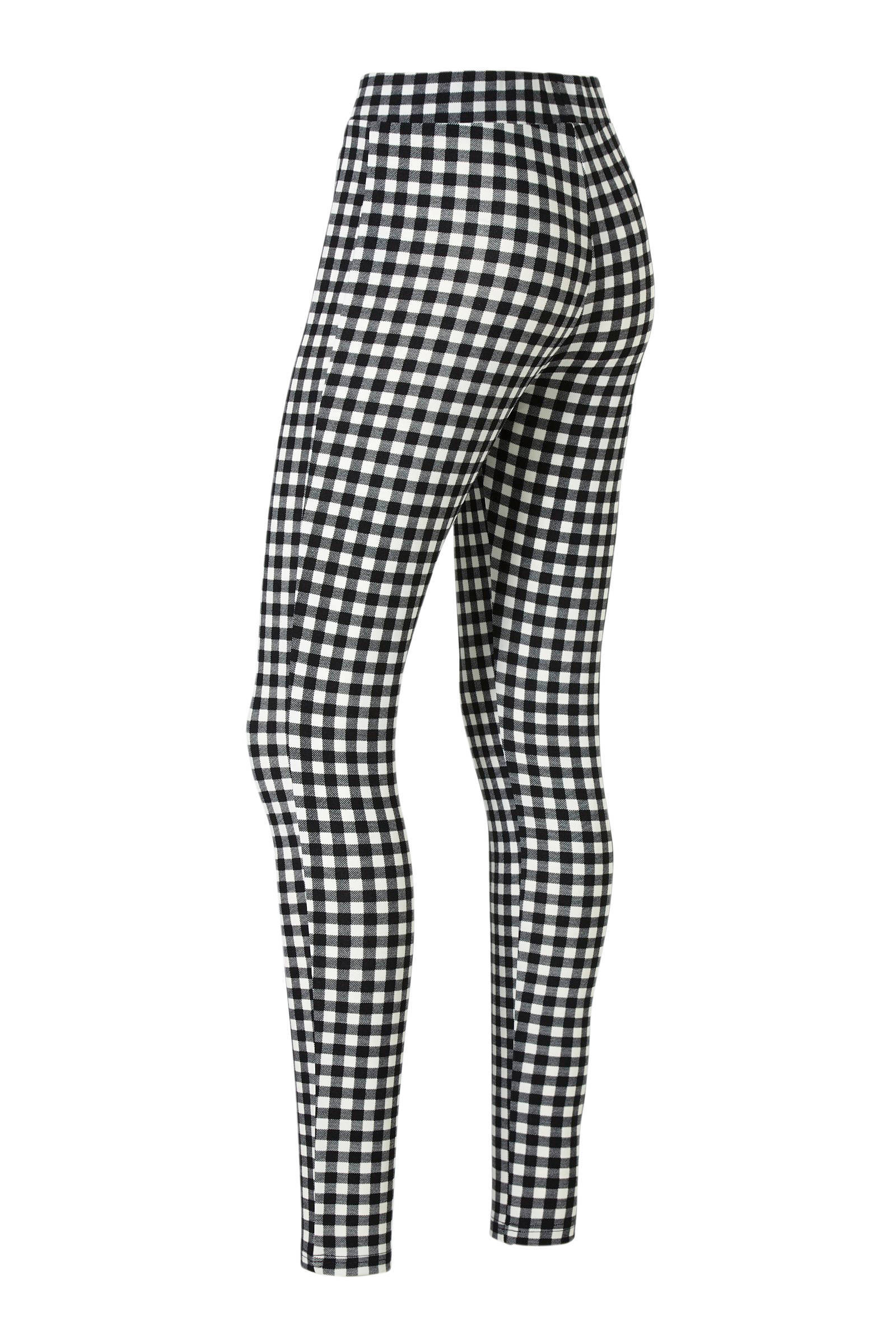 Colourful Rebel geruite legging Jonie zwart/wit | wehkamp