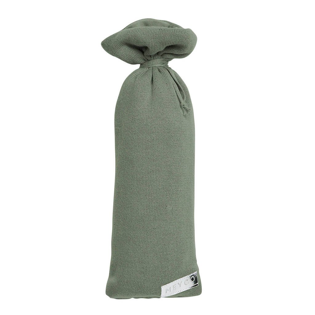 Meyco Knit Basic kruikenzak forest green