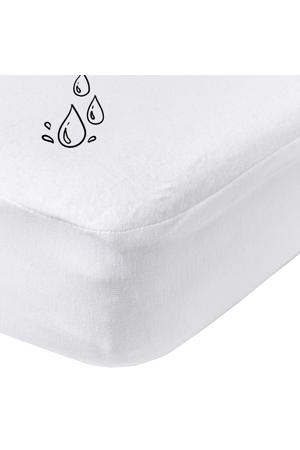 katoenen molton pu waterdicht hoeslaken 90x200 cm