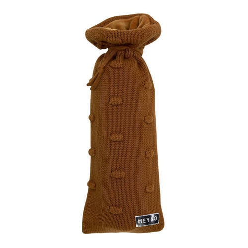 Meyco Silverline Knots kruikenzak camel afbeelding