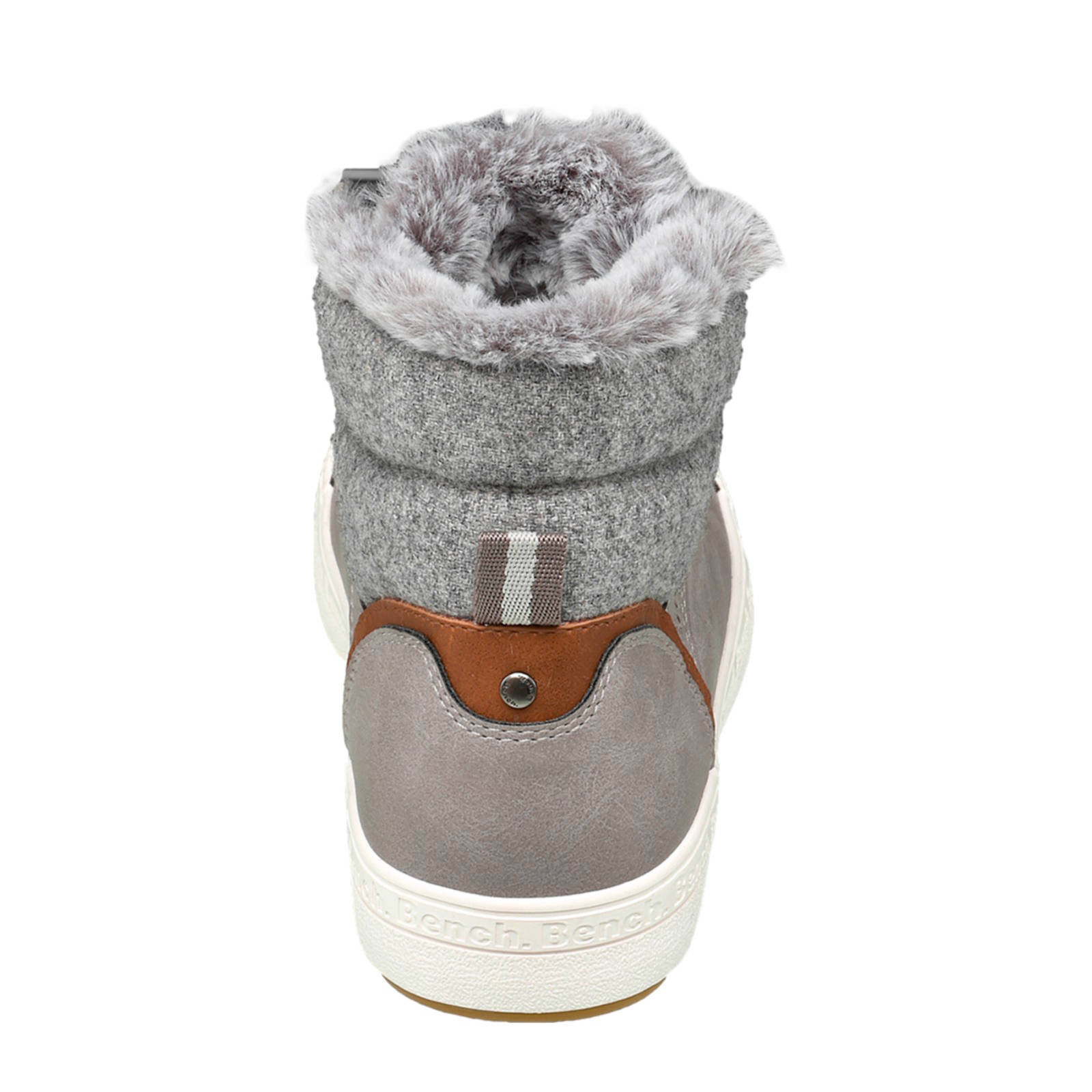 Bench hoge sneakers grijs | wehkamp