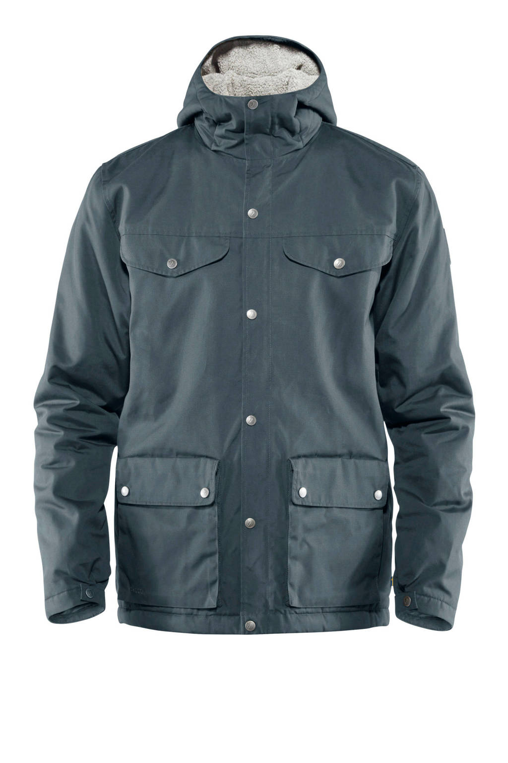 Fjällräven parka grijsblauw, Grijsblauw