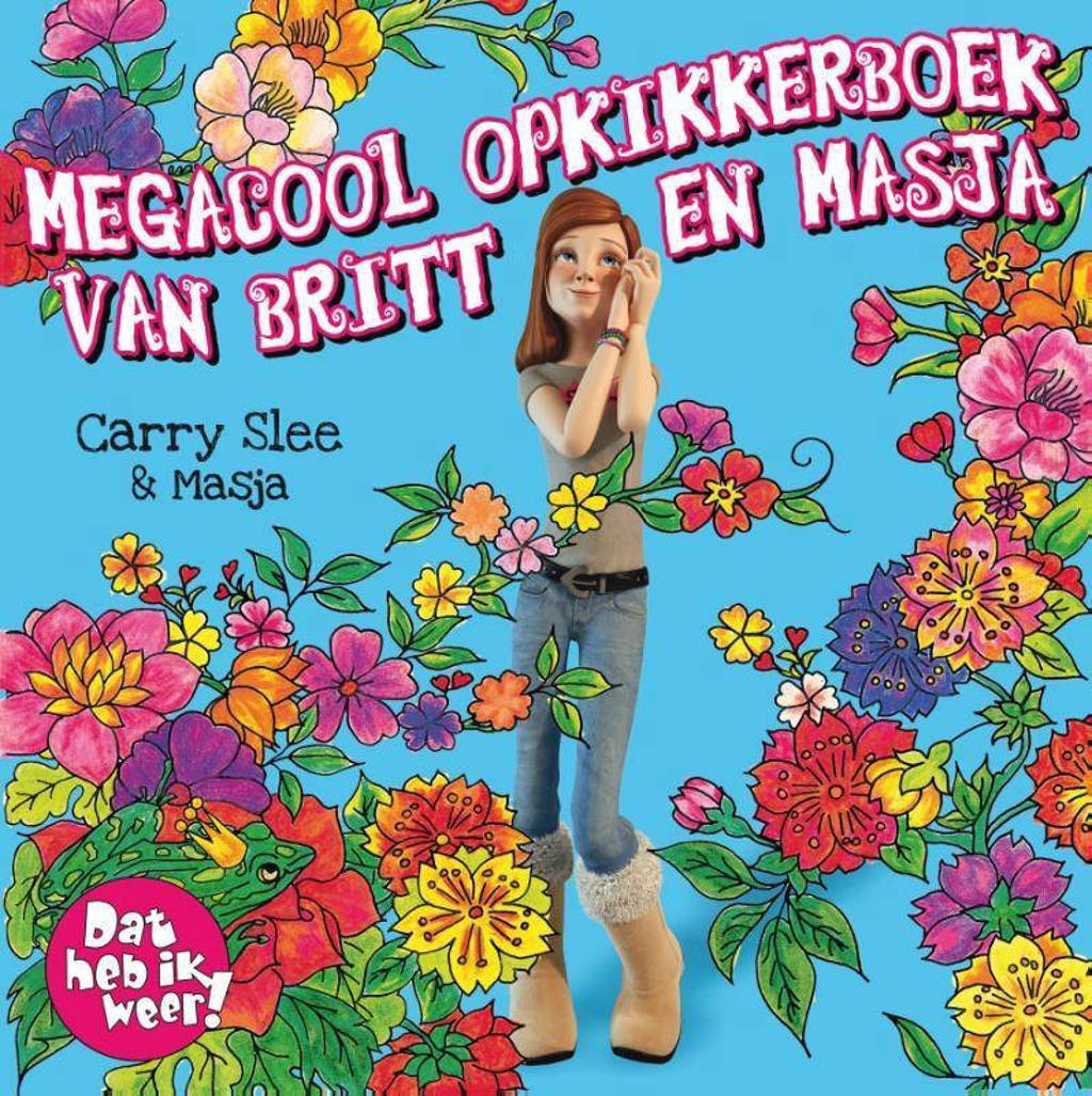 Megacool opkikkerboek van Britt en Masja - Carry Slee