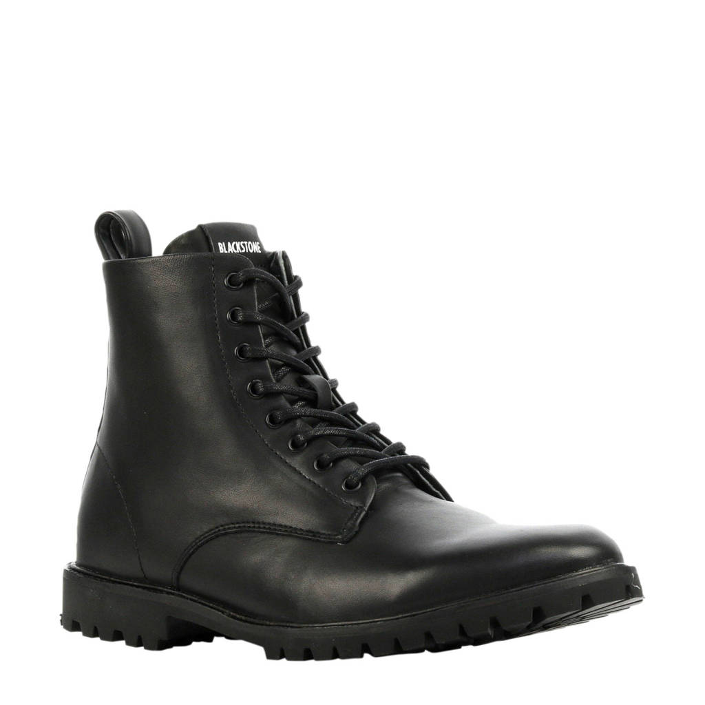 Leren Veterboots Black Boots Heren Top Dokter Martens Heren Online