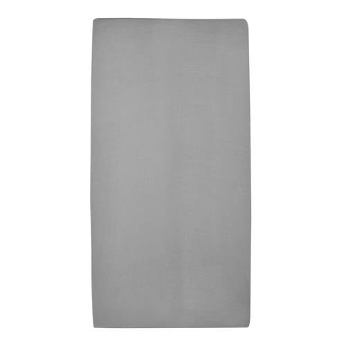 Meyco katoenen jersey hoeslaken co-sleeper 50x90 cm grijs afbeelding