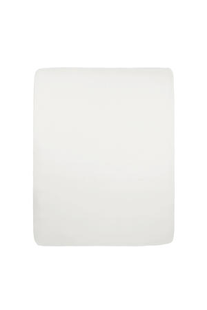 jersey hoeslaken boxmatras 75x95 cm offwhite