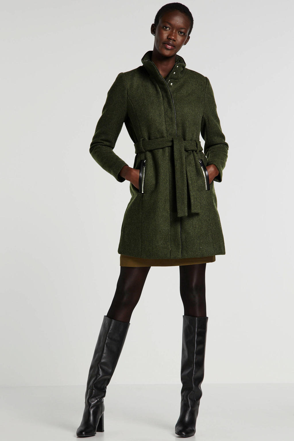 ONLY coat groen