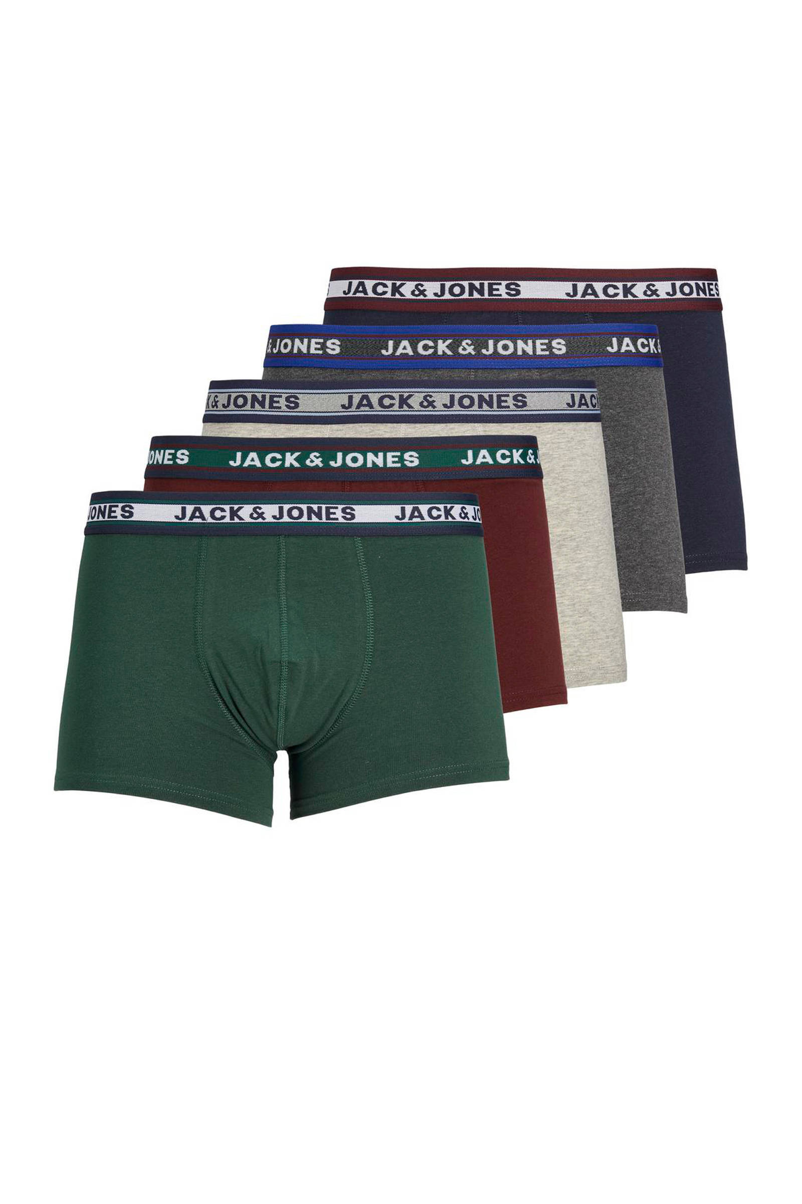 JACK \u0026 JONES boxershort JACOLIVER (set van 5) | wehkamp