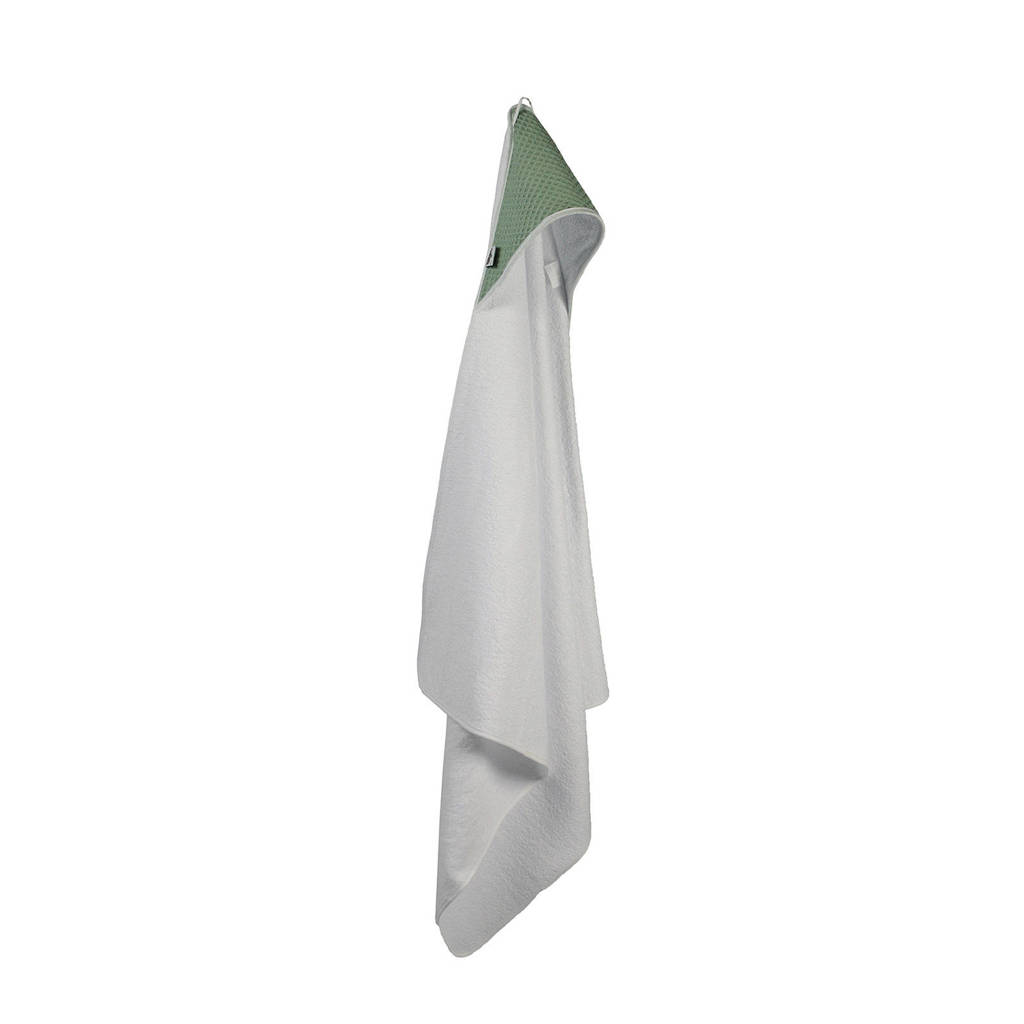 BINK Bedding badcape 75x75 cm pique olijf, Pique Olijf