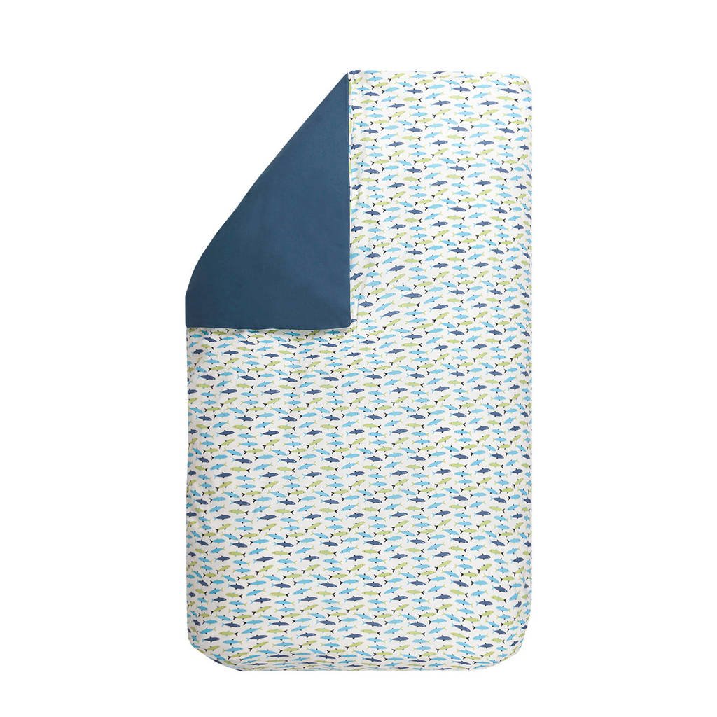 BINK Bedding dekbedovetrek 100x135 cm forel blue, Forel Blue
