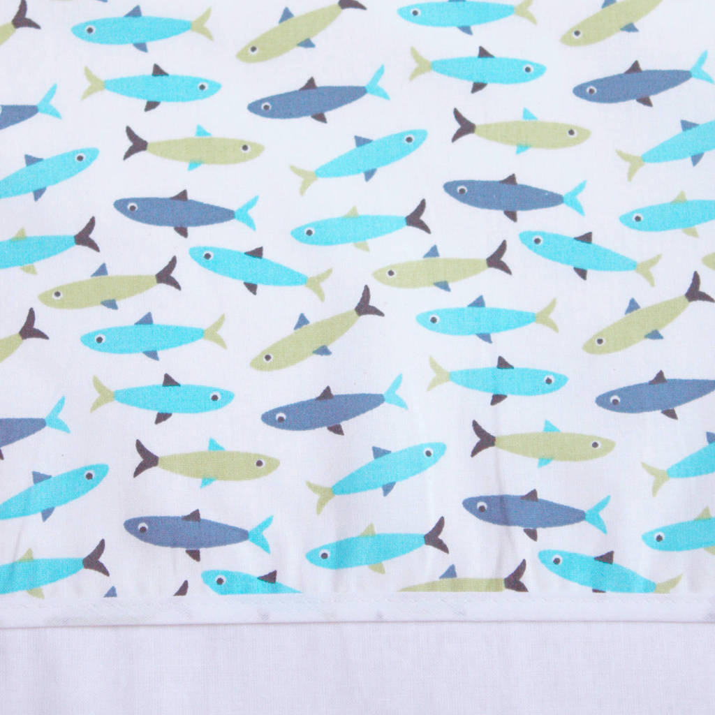BINK Bedding baby ledikantlaken 100x150 cm forel blue, Forel Blue