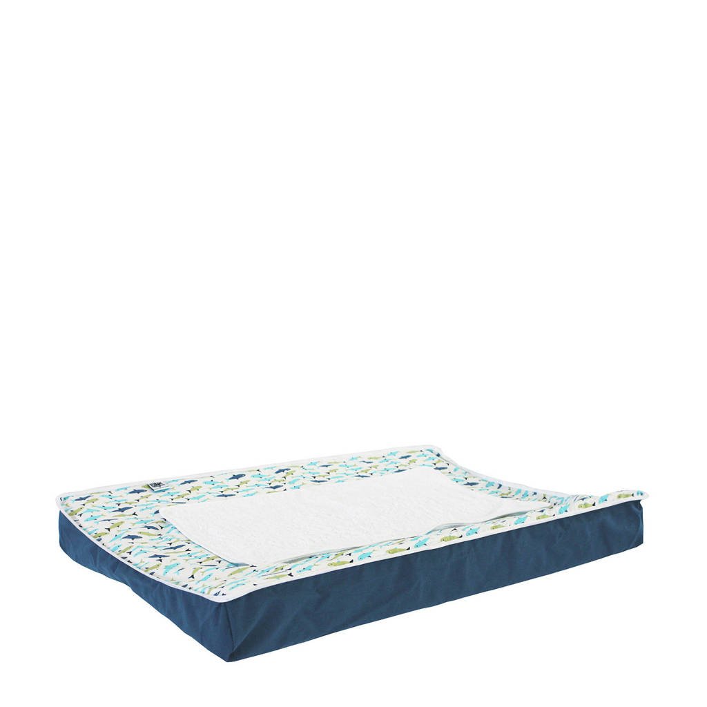 BINK Bedding aankleedkussenhoes 70x45 cm forel blue, Forel Blue