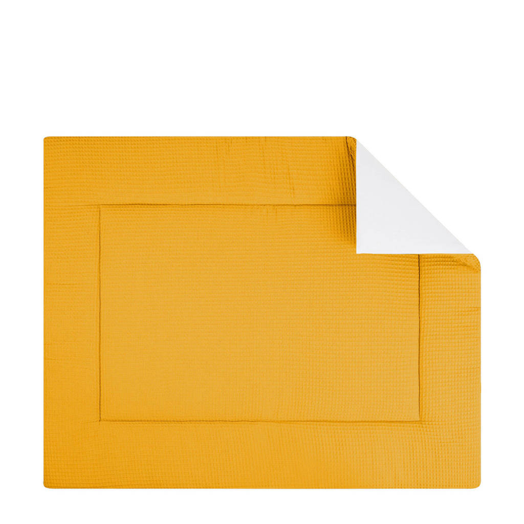 BINK Bedding boxkleed 80x100 cm pique oker, Pique Oker