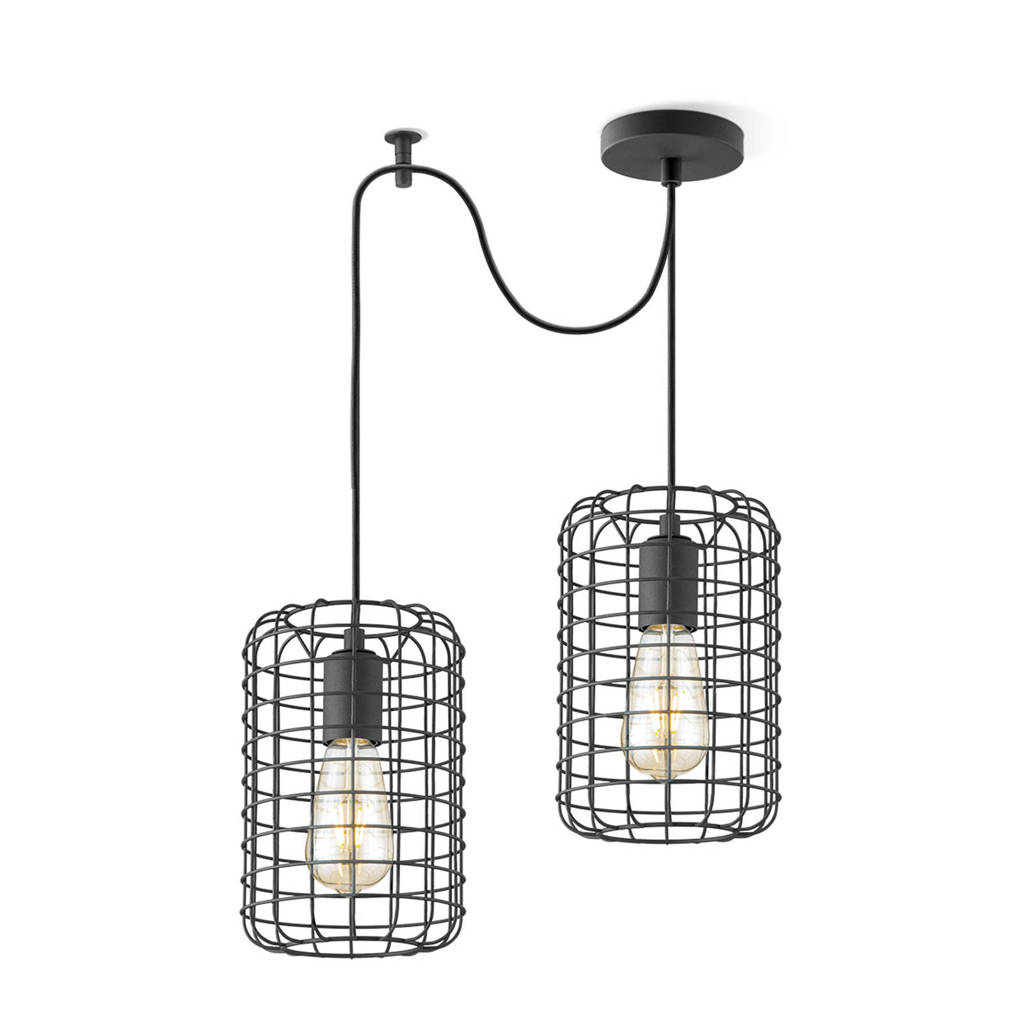 home sweet home hanglamp, Zwart