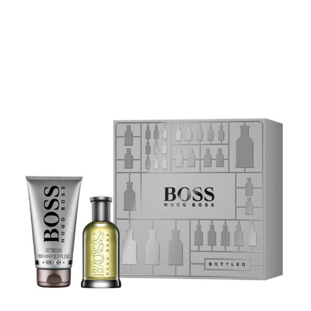 BOSS BOTTLED geschenkset eau de toilette + showergel - 150 ml
