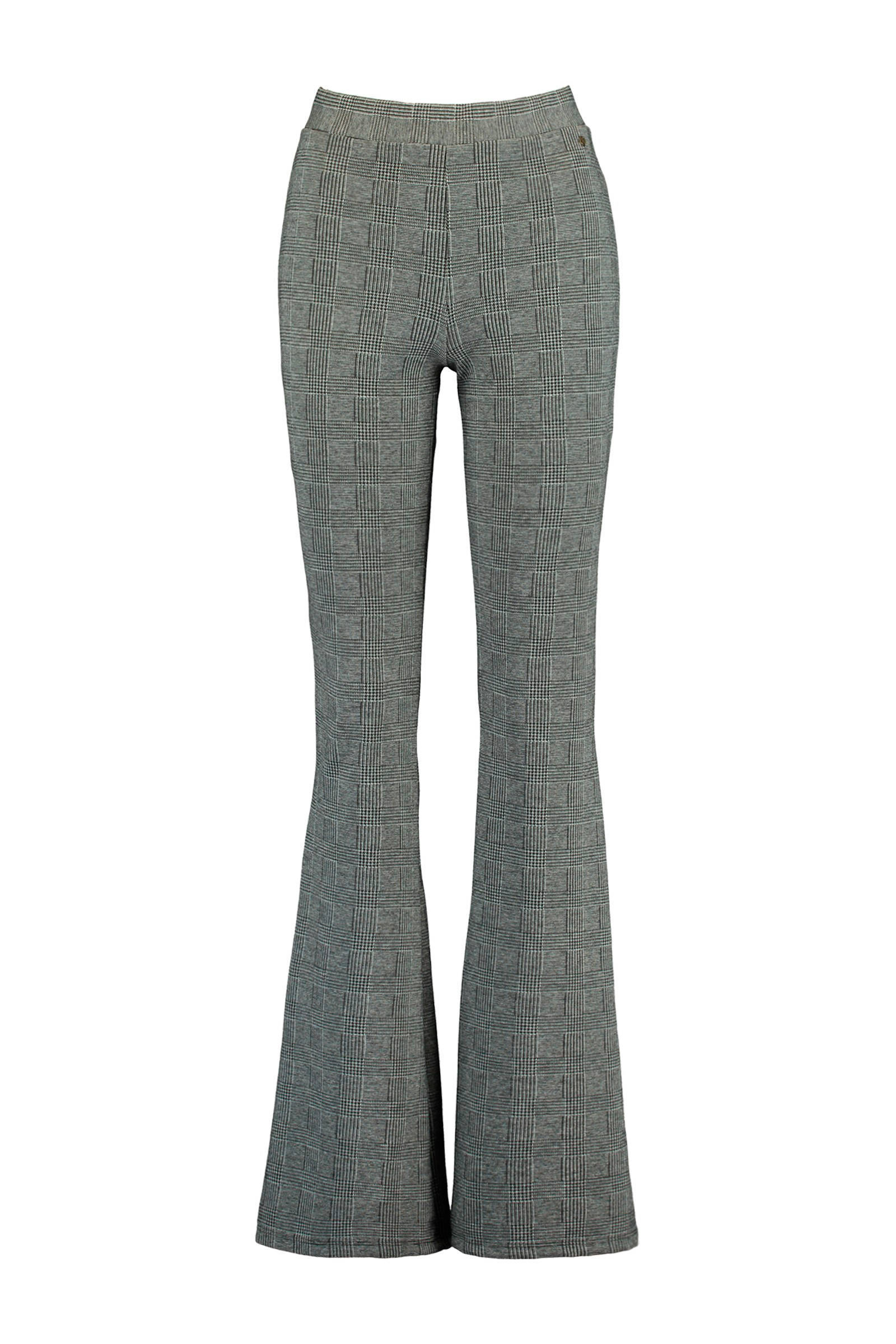America Today flared broek grijs | wehkamp