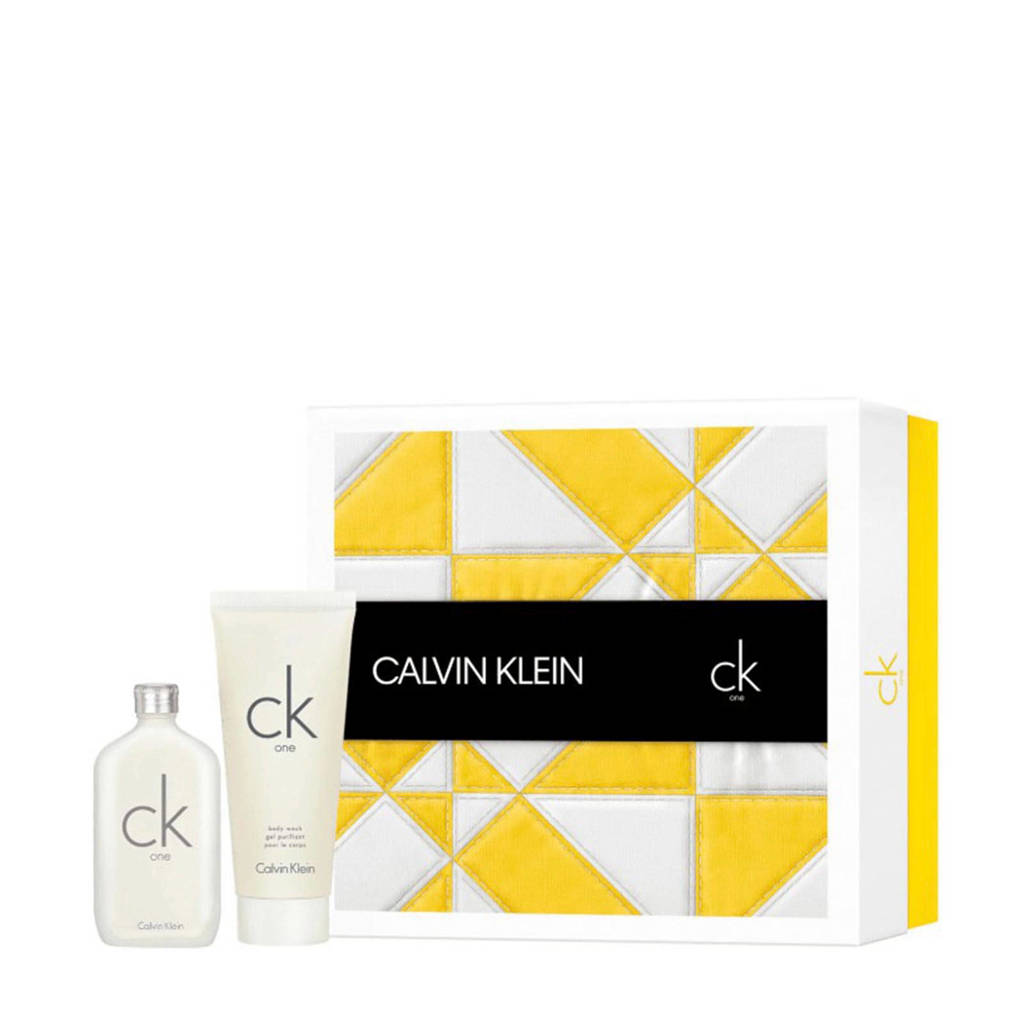 CALVIN KLEIN One CK One Giftset eau te toilette + bodywash - 100 ml