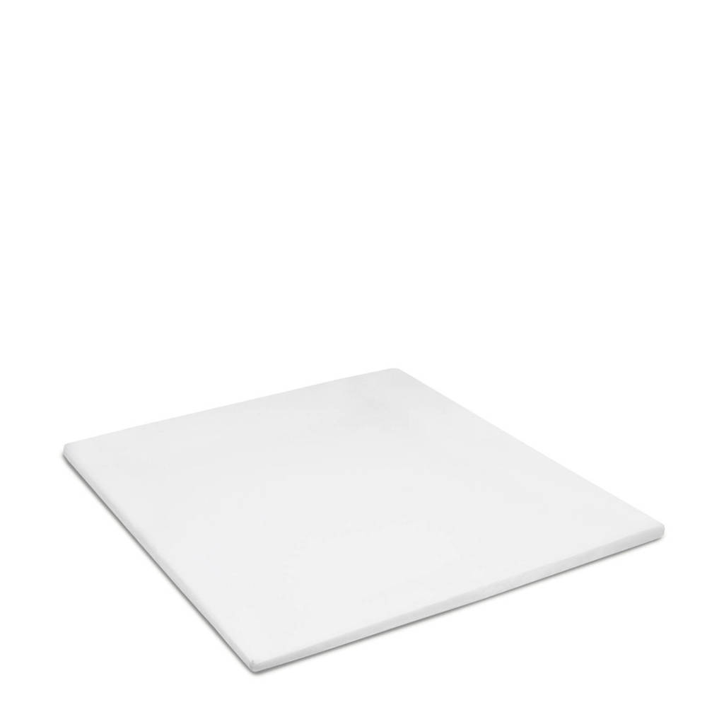 Cinderella flanellen hoeslaken topmatras, Wit