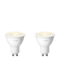 Philips Hue LED-spots duopack, Wit
