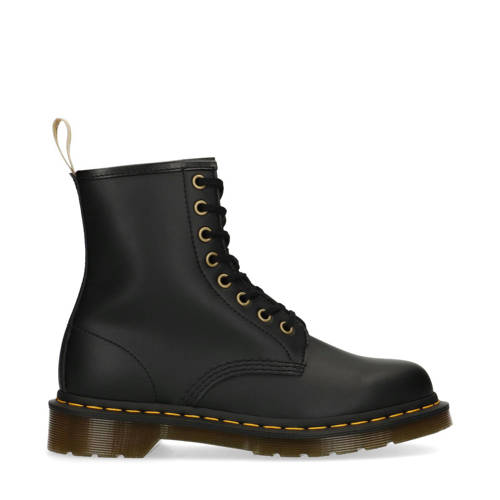 dr. Martens Vegan 1460 Felix Rub Off black lace up boots