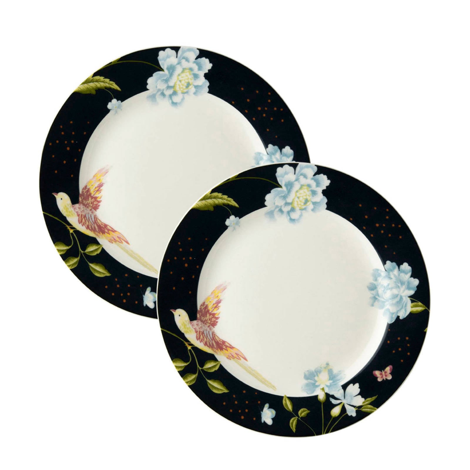 Laura Ashley gebaksbord (ø18 cm) (set van 2)