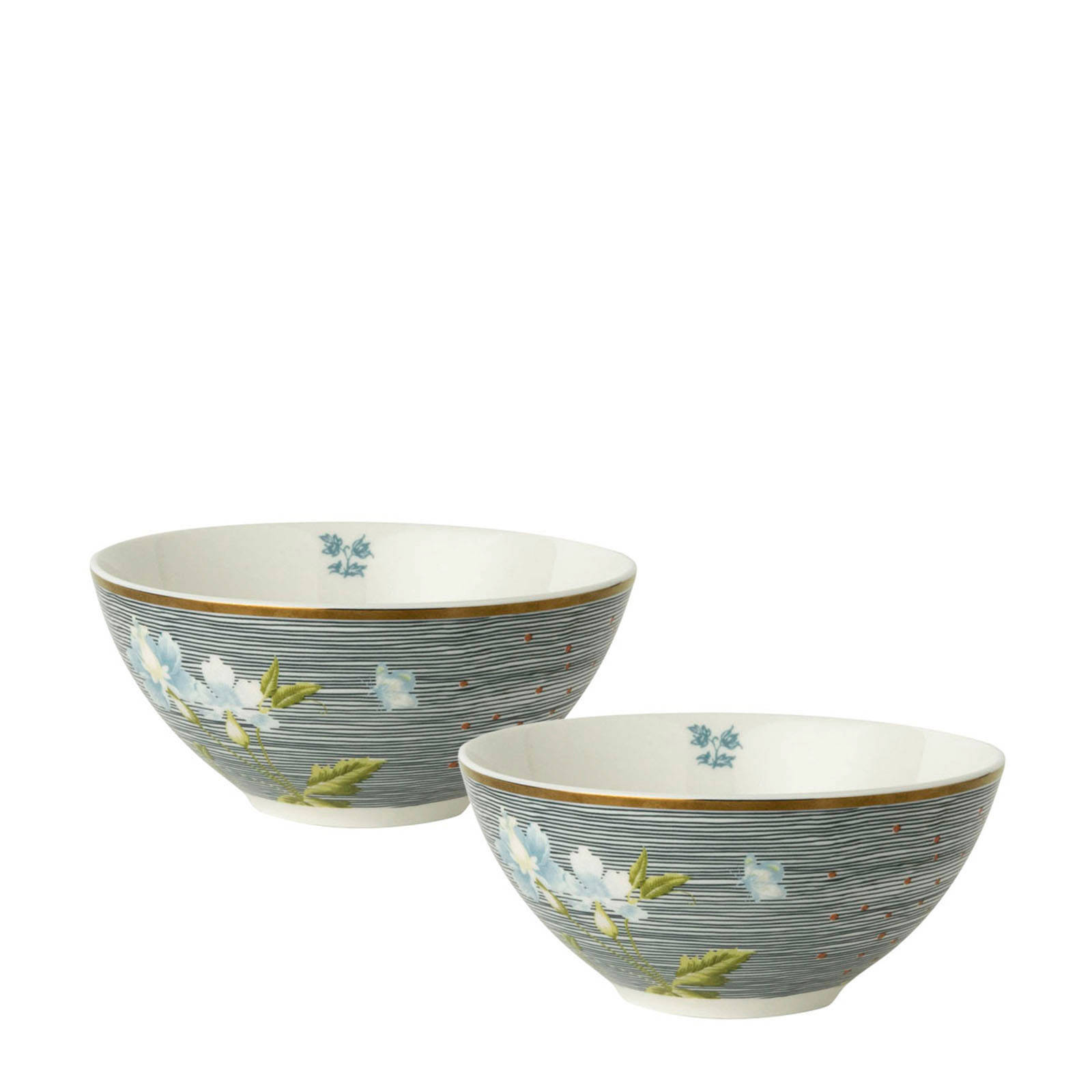Laura Ashley kom (ø13 cm) (set van 2)