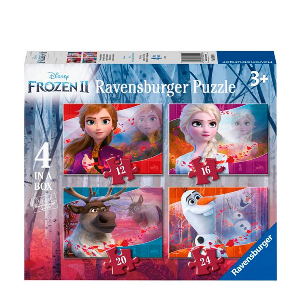 Disney Frozen 2 4-in-1 box  legpuzzel 24 stukjes