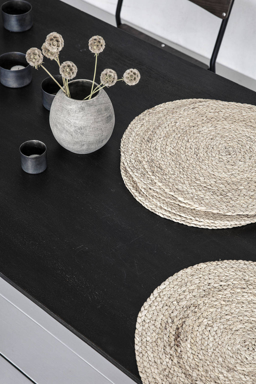 House Doctor Circle placemat (ø38cm ) (set van 4) wehkamp