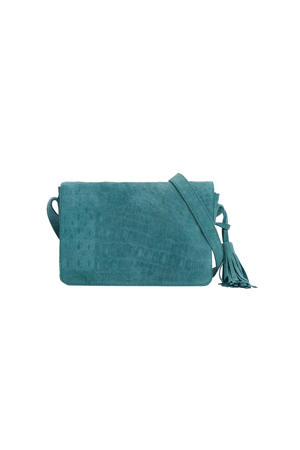 crossbody tas turquoise