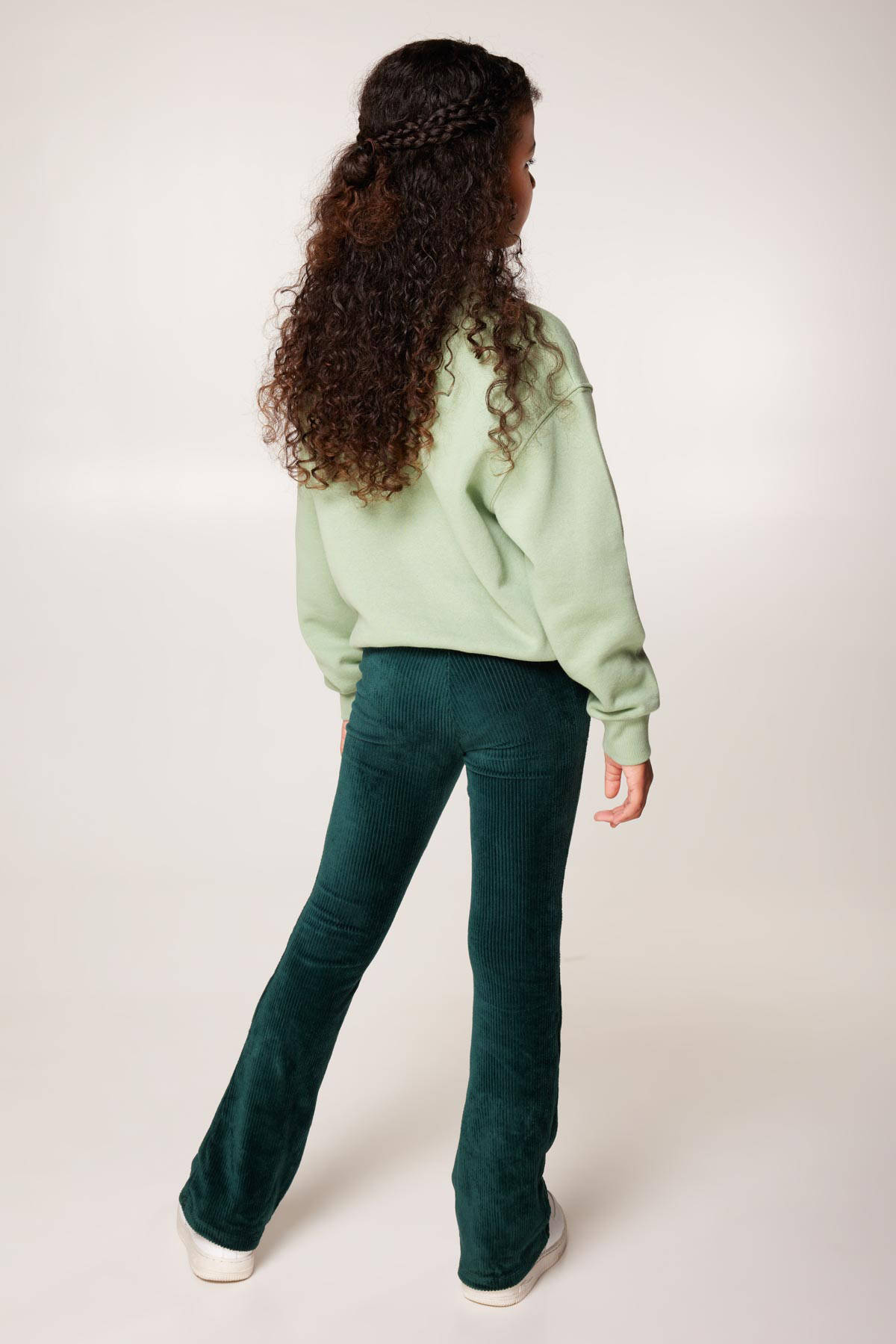 corduroy flared legging