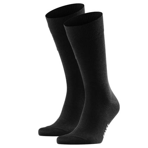 FALKE Happy sokken - set van 2 zwart afbeelding
