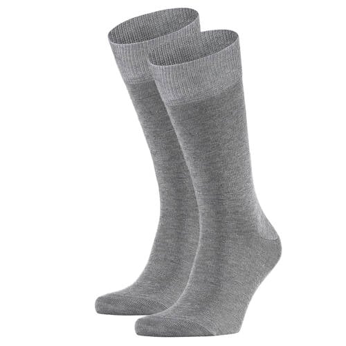 FALKE Happy sokken - set van 2 grijs afbeelding