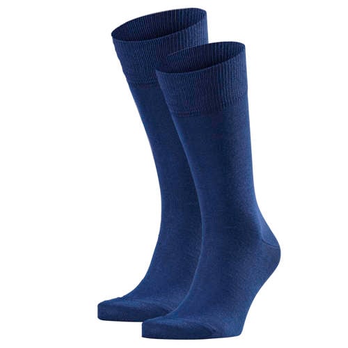 FALKE Happy sokken - set van 2 blauw afbeelding