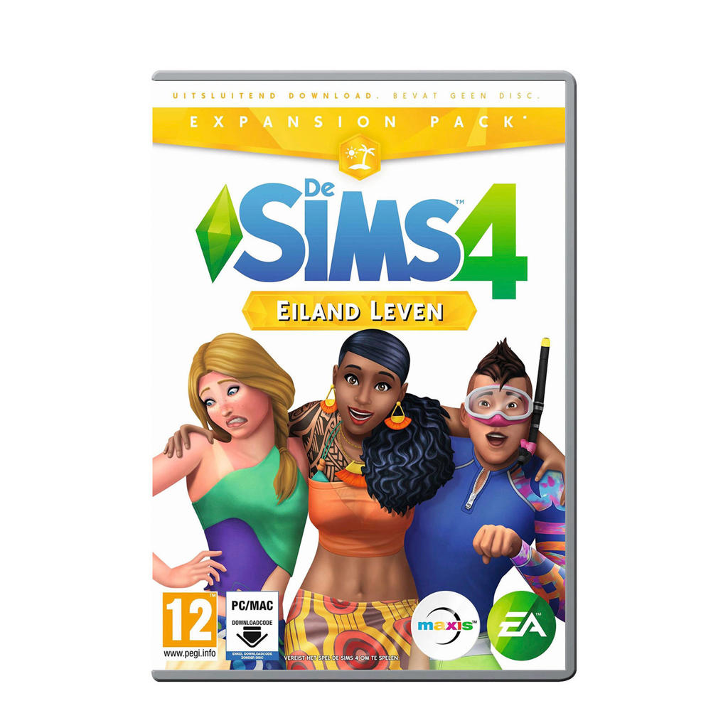 De Sims 4: Eiland Leven Expansion Pack (code in a box) (PC)