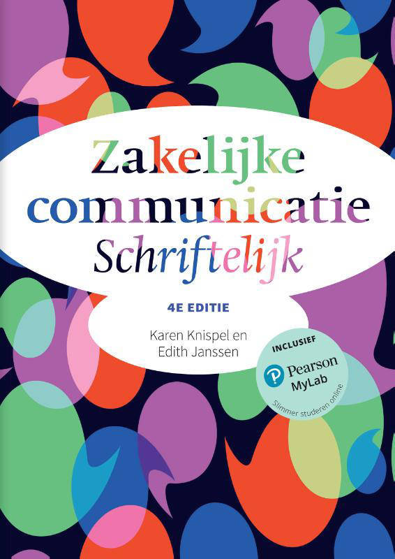 Karen Knispel Zakelijke Communicatie - Schriftelijk, 4e Editie Met ...