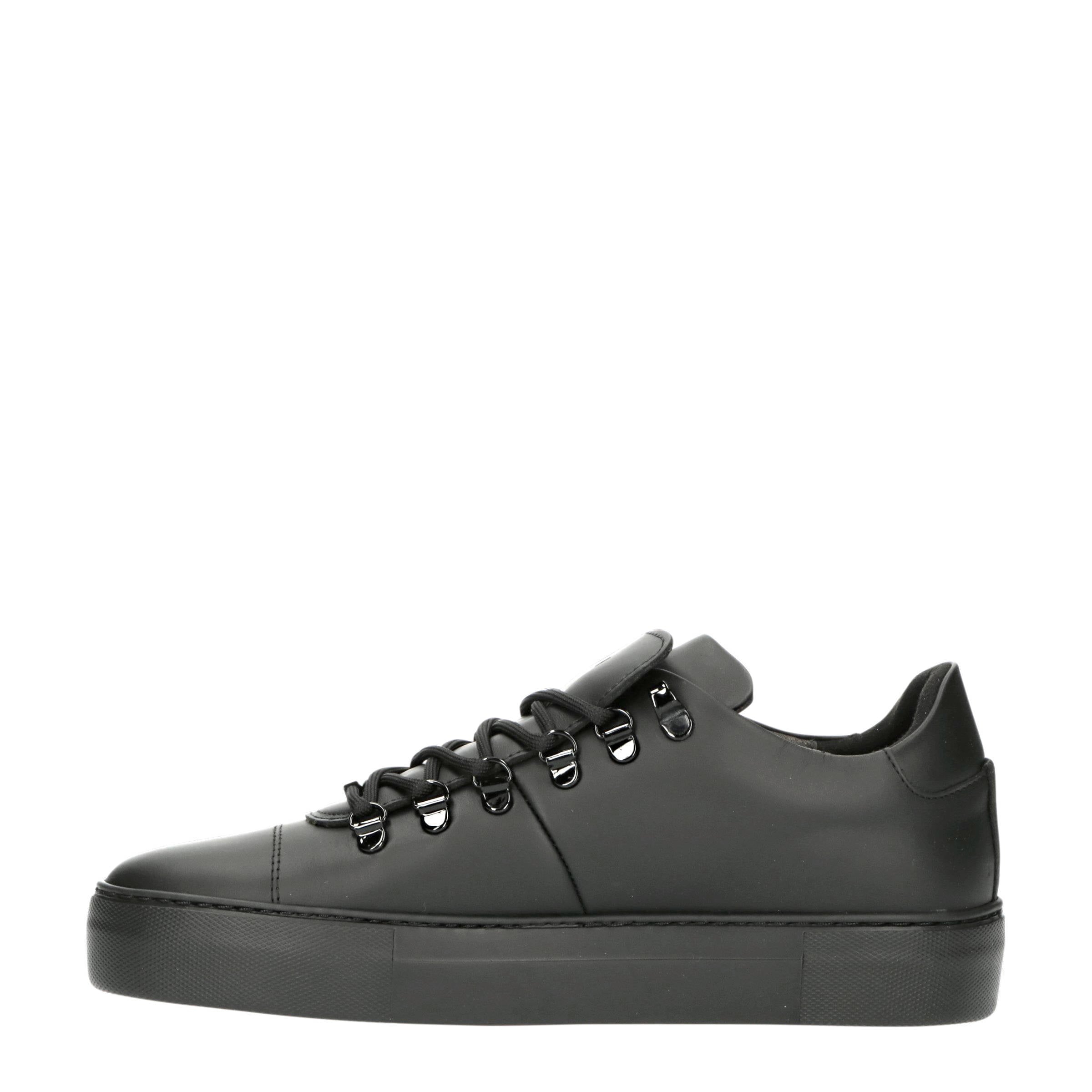 Nubikk Jagger Gomma leren sneakers zwart | wehkamp