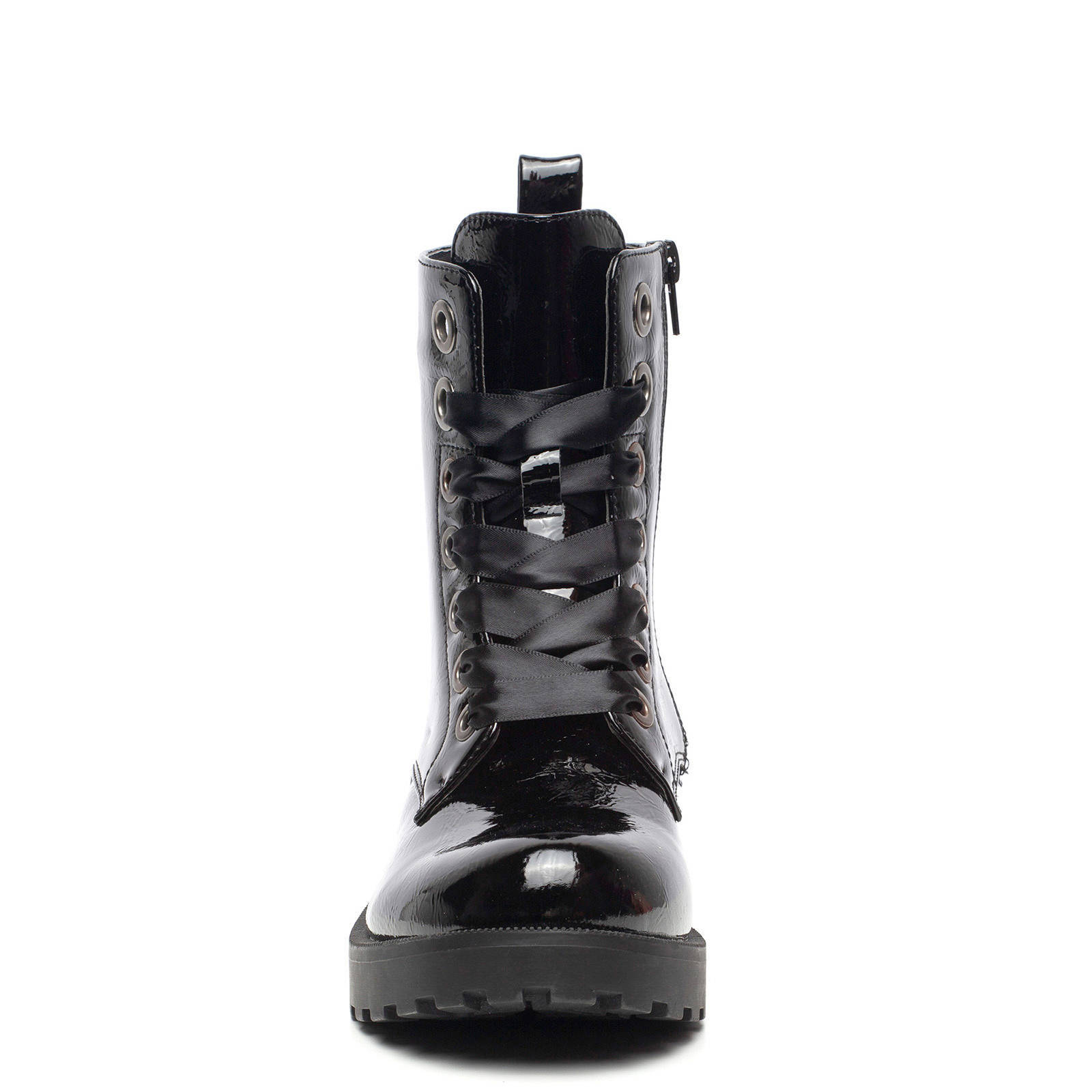 Scapino Blue Box lak veterboots zwart | wehkamp