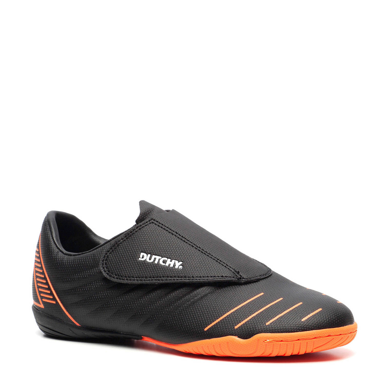 Scapino Dutchy sportschoenen zwart/oranje jongens | wehkamp