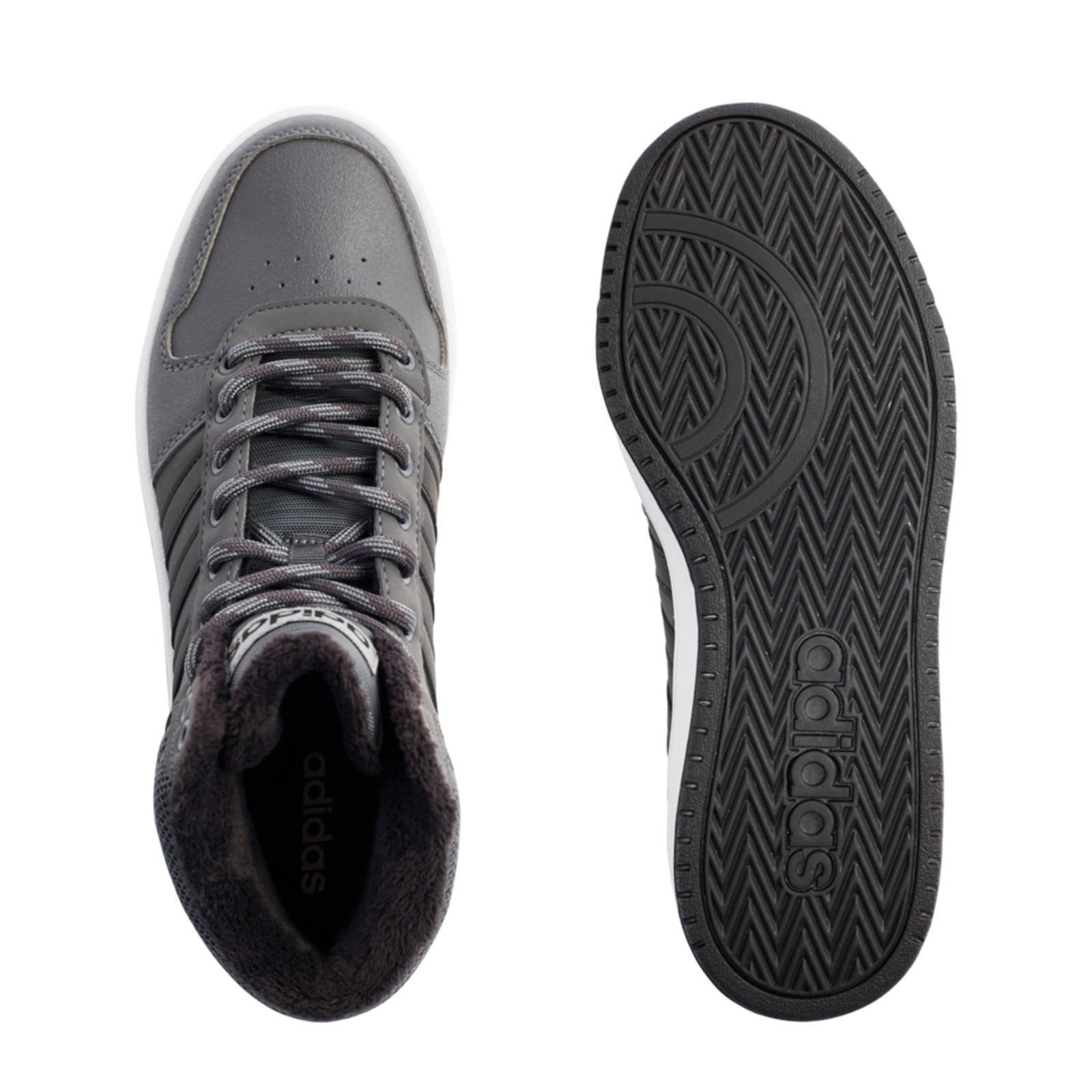 adidas Hoops Mid 2.0 hoge sneakers grijs | wehkamp adidas Hoops Mid 2.0 hoge sneakers grijs | wehkamp